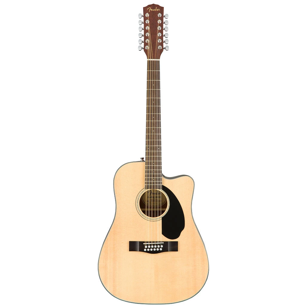Acoustic Guitars Fender - CD-60SCE Dreadnought 12-string, Walnut Fingerboard - Natural