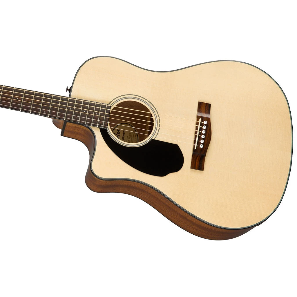Acoustic Guitars Fender CD-60SCE Dreadnought Left-Hand Acoustic Guitar - Natural