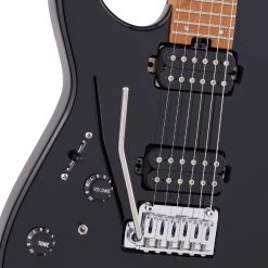 Electric Guitars Charvel - Pro-Mod DK24 HH 2PT CM LH, Caramelized Fingerboard, Gloss Black