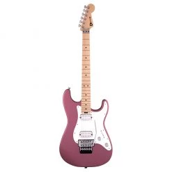 Charvel - Pro-Mod So-Cal Style 1 HH FR Maple - Satin Burgundy Mist Electric Guitars