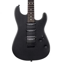 Electric Guitars Charvel - Pro-Mod San Dimas Style 1 HSS Hard Tail - Sassafras Body, Ebony Fingerboard - Satin Black
