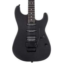 Electric Guitars Charvel - Pro-Mod San Dimas® Style 1 HSS FR E Sassafras, Ebony Fingerboard, Satin Black