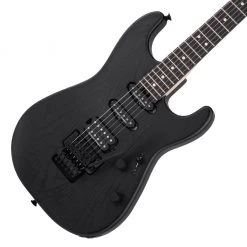 Electric Guitars Charvel - Pro-Mod San Dimas® Style 1 HSS FR E Sassafras, Ebony Fingerboard, Satin Black