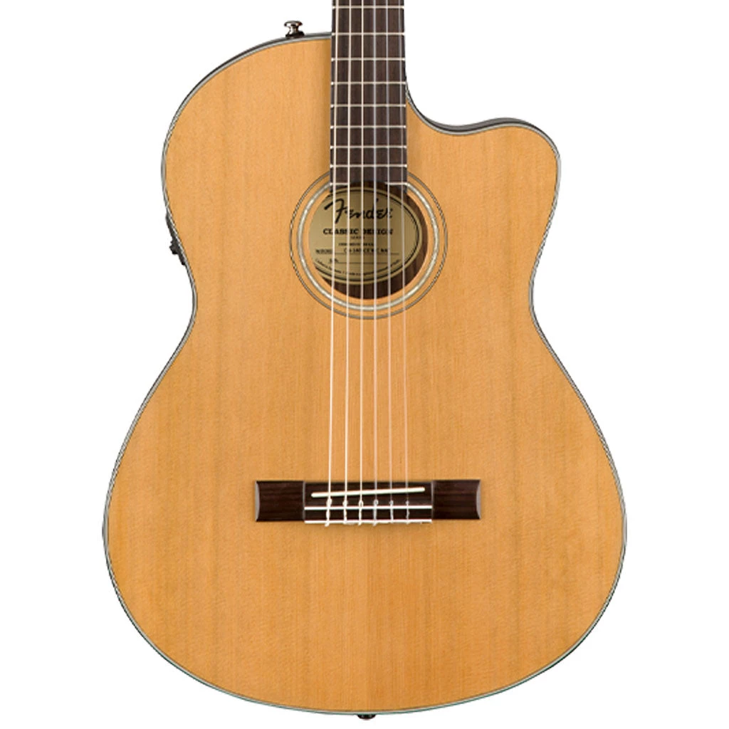 Classical Guitars Fender CN-140SCE Nylon - Natural