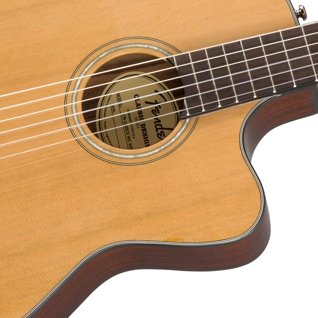Classical Guitars Fender CN-140SCE Nylon - Natural