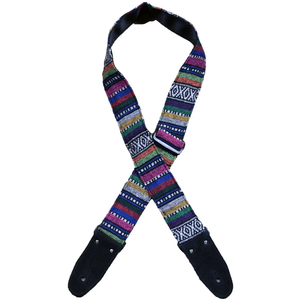 Colonial Leather - Rasta Rag Strap - Multi Colour See All