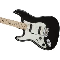 Electric Guitars Squier Contemporary Stratocaster HH Left Handed - Maple Fretboard - Black Metallic