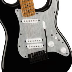 Electric Guitars Squier - Contemporary Stratocaster® Special, Roasted Maple Fingerboard - Silver Anodized Pickguard - Black