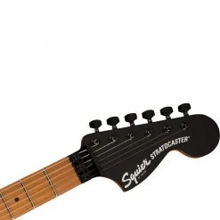 Squier - Contemporary Stratocaster® HH FR, Roasted Maple Fingerboard - Gunmetal Metallic