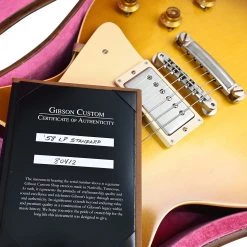 Gibson Custom Shop - 1958 Les Paul Standard Reissue VOS - Lemon Burst Electric Guitars