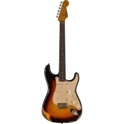 Fender Custom Shop '59 Stratocaster - Heavy Relic - Left Handed - Wide Fade 3 Colour Sunburst (Limited Edition) Electric Guitars