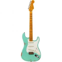 Fender Custom Shop Fat '50s Stratocaster - Relic - Left Handed - Super Faded Aged Seafoam Green (Limited Edition) Electric Guitars