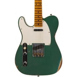 Fender Custom Shop 59 Telecaster Custom - Relic - Left Handed - Aged Sherwood Green Metallic (Limited Edition)