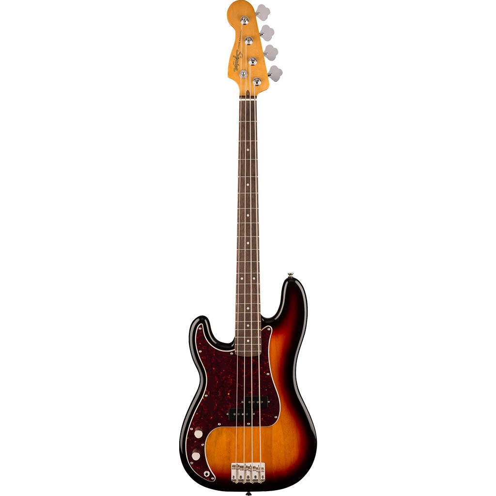 Squier Classic Vibe 60's P Bass LH Laurel 3 Tone Sunburst Bass Guitars