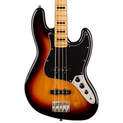 Squier Classic Vibe 70's Jazz Bass - 3 Tone Sunburst - Maple Neck Bass Guitars