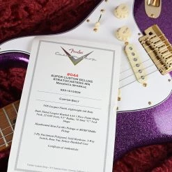 Fender Custom Shop NAMM 2018 Ltd Ed Super Custom Deluxe Stratocaster - Magenta Sparkle Electric Guitars
