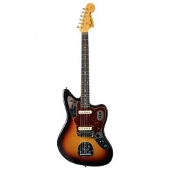 Electric Guitars Fender Custom Shop 1963 Jaguar Journeyman Relic - 3 Tone Sunburst