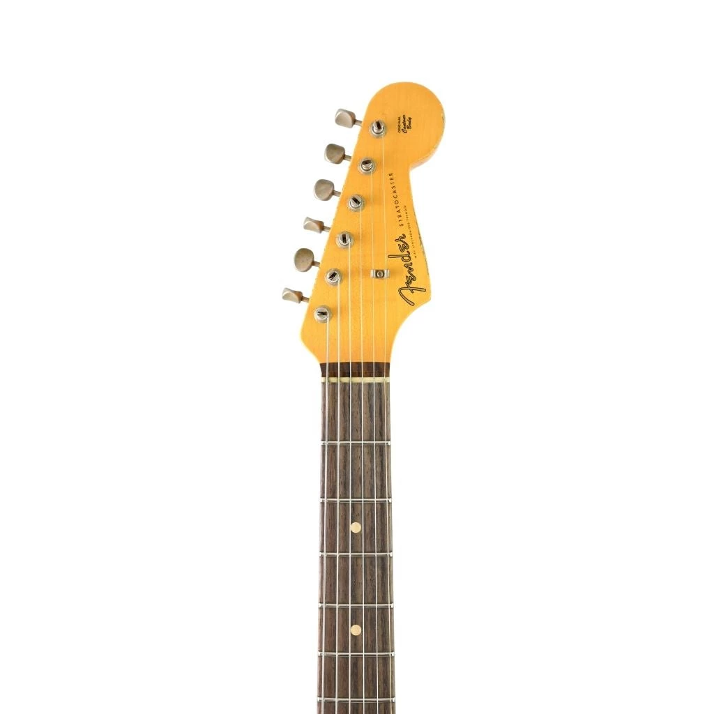 Electric Guitars Fender Custom Shop Poblano II Stratocaster Heavy Relic - Faded Aged 3 Tone Sunburst