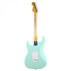 Fender Custom Shop - 2020'64 Stratocaster Journeyman Relic - Faded Surf Green Electric Guitars