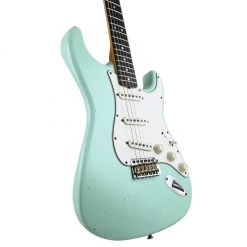 Fender Custom Shop - 2020'64 Stratocaster Journeyman Relic - Faded Surf Green Electric Guitars