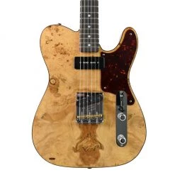 Fender Custom Shop 2020 Artisan Maple Burl Telecaster - Antique Natural Electric Guitars