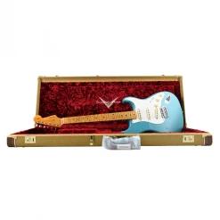 Fender Custom Shop - 2020 56 Stratocaster - Faded Taos Turquoise Relic Electric Guitars