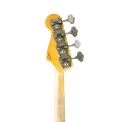 Bass Guitars Fender Custom Shop - Time Machine 1960 Jazz Bass - Aged Sherwood Green Metallic - Heavy Relic