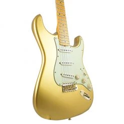 Fender Custom Shop Limited Edition 1962 Stratocaster Maple Neck Journey Man Relic - Aged Aztec Gold