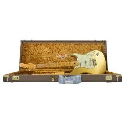 Fender Custom Shop Limited Edition 1962 Stratocaster Maple Neck Journey Man Relic - Aged Aztec Gold