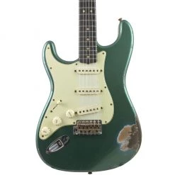Fender Custom Shop - LTD 63 Left Handed Stratocaster - Heavy Relic - Aged Sherwood Green Metallic