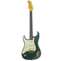 Fender Custom Shop - LTD 63 Left Handed Stratocaster - Heavy Relic - Aged Sherwood Green Metallic
