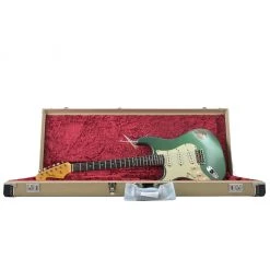 Fender Custom Shop - LTD 63 Left Handed Stratocaster - Heavy Relic - Aged Sherwood Green Metallic