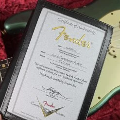 Fender Custom Shop - LTD 63 Left Handed Stratocaster - Heavy Relic - Aged Sherwood Green Metallic