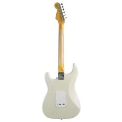 Fender Custom Shop - Limited Edition'64 Stratocaster - Journeyman Relic With Closet Classic Hardware - Aged Olympic White Electric Guitars