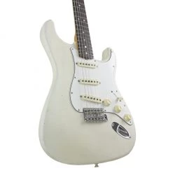 Fender Custom Shop - Limited Edition'64 Stratocaster - Journeyman Relic With Closet Classic Hardware - Aged Olympic White Electric Guitars