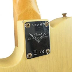 Fender Custom Shop - 1960 Telecaster® Relic, Rosewood Fingerboard - Natural Blonde Electric Guitars