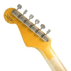 Fender Custom Shop - 61 Stratocaster - Heavy Relic - Aged Ocean Turquoise Over 3 Colour Sunburst Electric Guitars