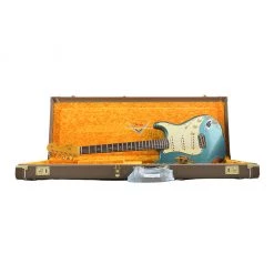 Fender Custom Shop - 61 Stratocaster - Heavy Relic - Aged Ocean Turquoise Over 3 Colour Sunburst Electric Guitars