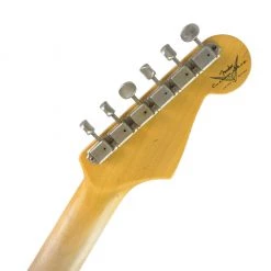 Fender Custom Shop - LTD 59 Strat Left Handed Relic - Aged Fiesta Red Electric Guitars