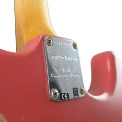 Fender Custom Shop - LTD 59 Strat Left Handed Relic - Aged Fiesta Red Electric Guitars