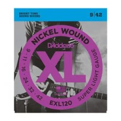 See All D'Addario EXL120 Super Light 9-42