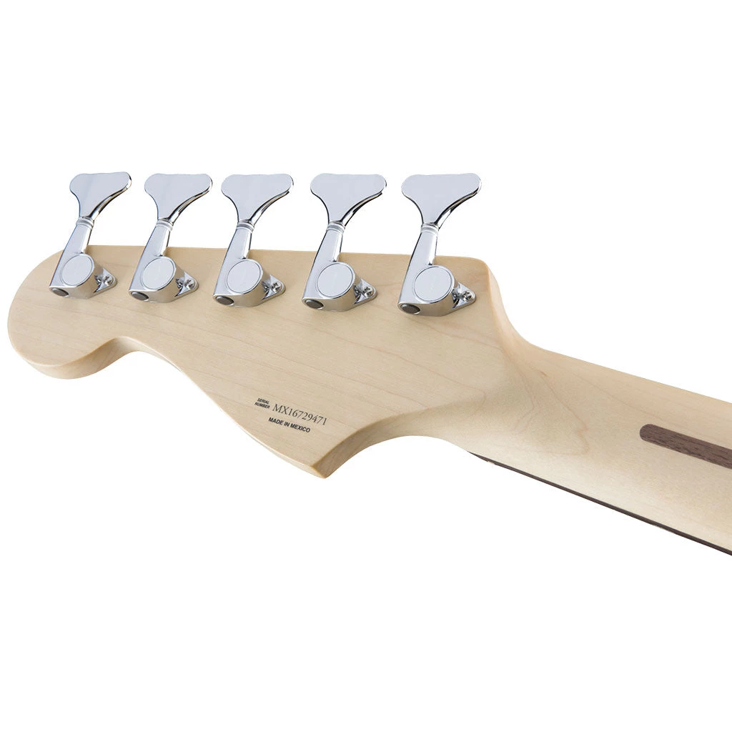 Fender - Deluxe Active Jazz Bass® V, Pau Ferro Fingerboard, Olympic White