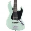 Fender - Deluxe Active Jazz Bass V, Pau Ferro Fingerboard - Surf Pearl