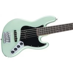Fender - Deluxe Active Jazz Bass V, Pau Ferro Fingerboard - Surf Pearl