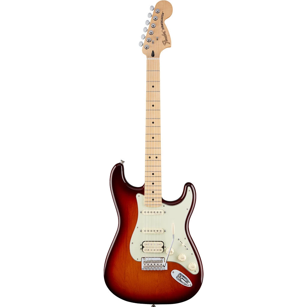 Fender Deluxe Stratocaster HSS - Tobacco Sunburst - Maple Neck
