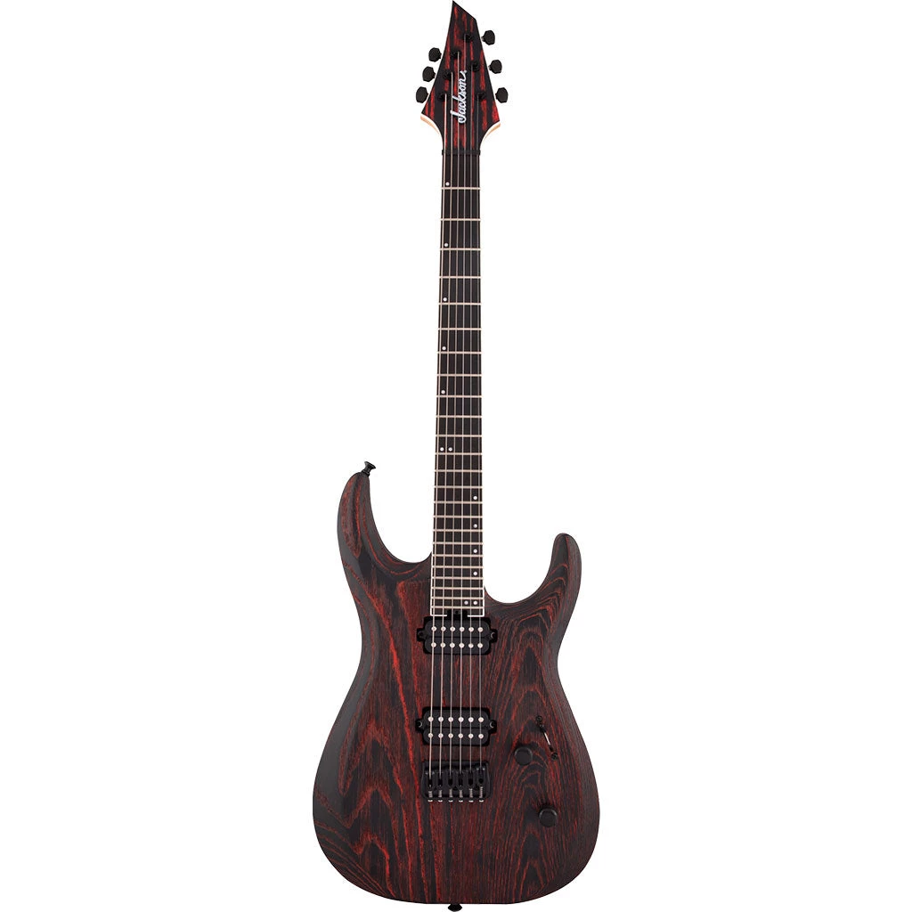 Electric Guitars Jackson Pro Series Dinky Modern Ash HT6 - Baked Red