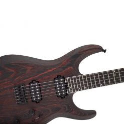 Electric Guitars Jackson Pro Series Dinky Modern Ash HT6 - Baked Red