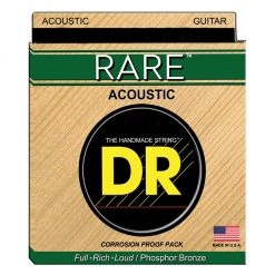 See All DR RPML-11 - Rare Phosphor Bronze 11-50 Acoustic Guitar Strings