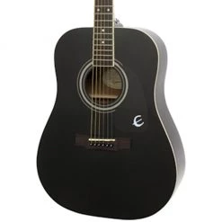Epiphone DR100 - Ebony Acoustic Guitars