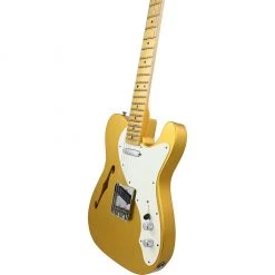 Electric Guitars Fender Custom Shop - 50s Thinline Tele Journeyman Relic - Super Faded Aged Aztec Gold